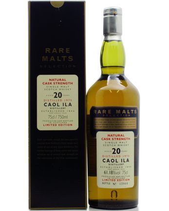 Caol Ila 1975 20 år gammal Rare Malts