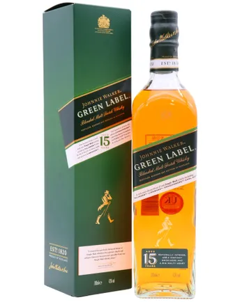 Johnnie Walker Green Label 15 år gammal