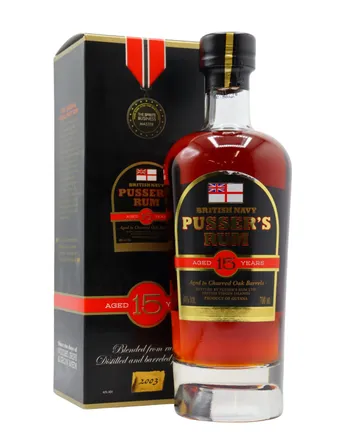 Pusser's Navy Rum 15 år gammal