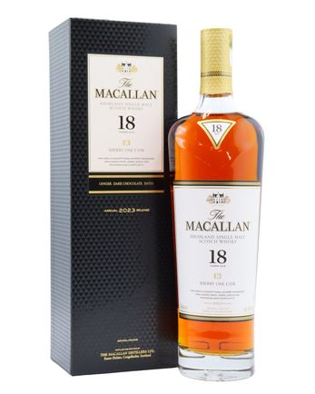 Macallan 18 år gammal Sherry Oak 2023 Release