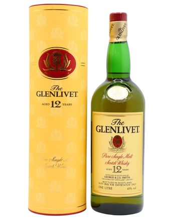 Glenlivet 12 år gammal 100cl