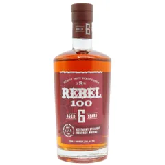 Rebel 100% Proof Kentucky Straight Bourbon 6 Year Old