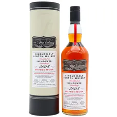Inchgower First Editions Single Sherry Cask #21382 2008 16 Year Old