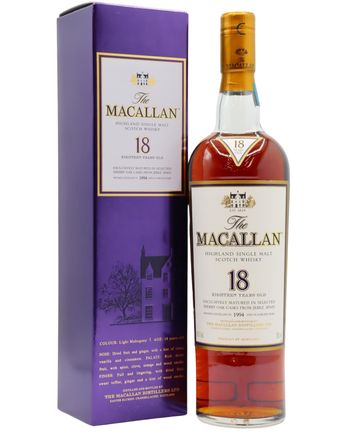 Macallan 1994 18 år gammal Sherry