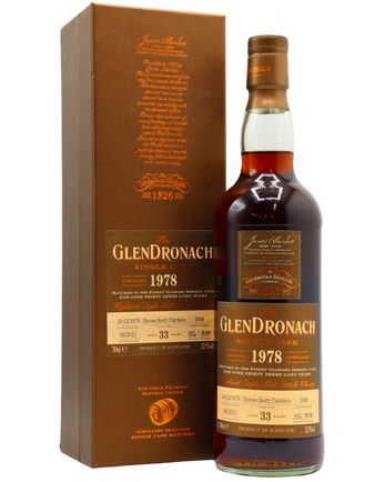Glendronach 1978 33 år gammal Oloroso Sherry Cask #1068