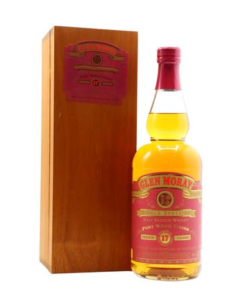 Glen Moray 17 år gammal Port Wood Finish
