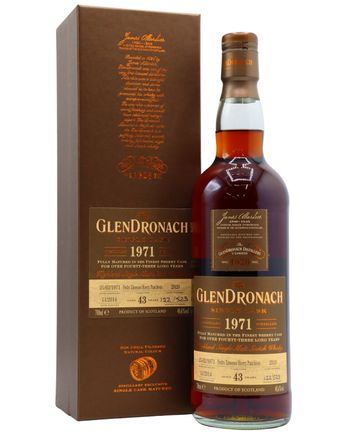 Glendronach 1971 43 år gammal Sherry PX Puncheon #2920