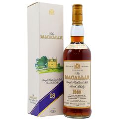 Macallan 1998 Release Sherry Oak 1980 18 Year Old