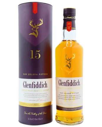 Glenfiddich 15 år gammal