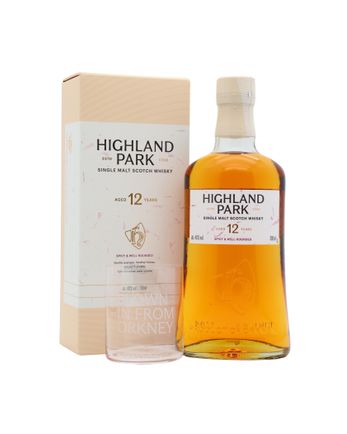 Highland Park 12 år gammal sunset packaging