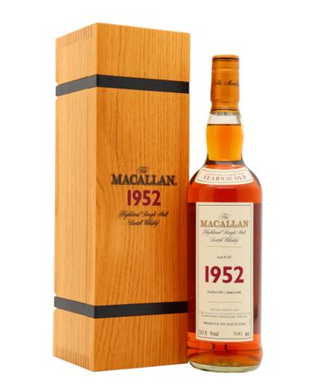 Macallan 1952 50 år gammal Fine Rare #627