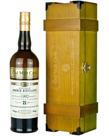 Ardbeg 1992 21 år gammal Old Malt Cask 15th Anniversary Hunter Laing