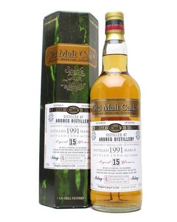 Ardbeg 1991 15 år gammal Rum Cask #3060 Douglas Laing Old Malt Cask