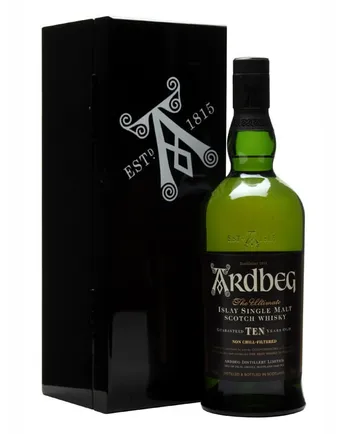 Ardbeg 10 år gammal Black Mystery II