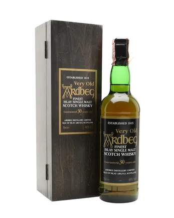 Ardbeg 30 år gammal Wooden Box