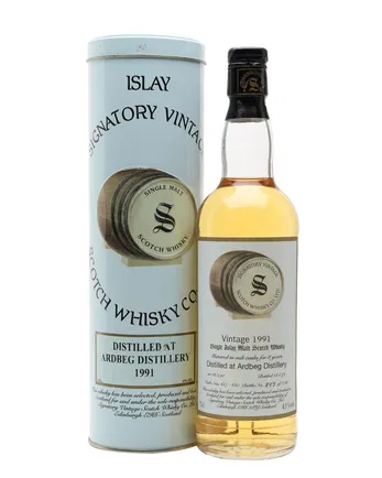 Ardbeg 1991 8 år gammal Casks# 617 620 Signatory