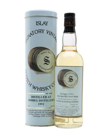 Ardbeg 1991 8 år gammal Casks #629 630 Signatory
