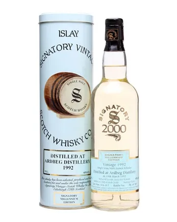 Ardbeg 1992 8 år gammal Signatory Millennium #416 417
