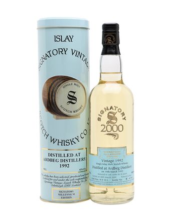 Ardbeg 1992 8 år gammal Signatory Millennium #414 415