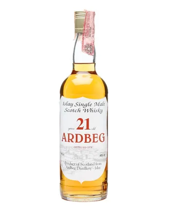 Ardbeg 1974 21 år gammal Sestante White Label