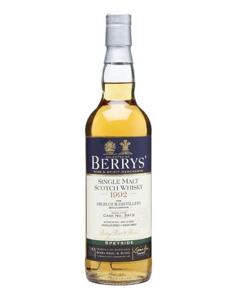 Aberlour 1992 19 år gammal Cask #3919 Berry Bros & Rudd