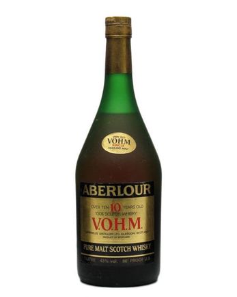 Aberlour 10 år gammal VOHM 1980s