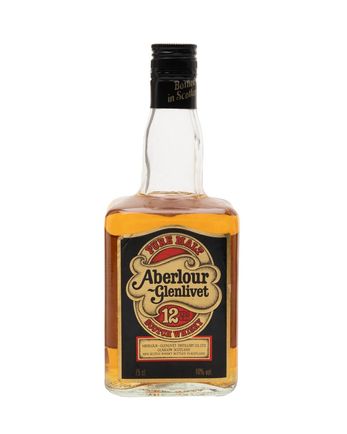 Aberlour Glenlivet 12 år gammal Bottled 1980s 75cl