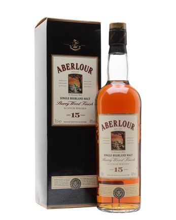 Aberlour 15 år gammal Sherry Wood