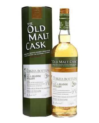 Allt A Bhainne 20 år gammal Gurkha Bottling Old Malt Cask Douglas Laing