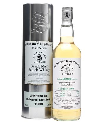 Ardmore 1999 13 år gammal Cask #800164 Signatory Un-Chillfiltered Collection