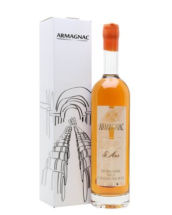 Domaine de Cassagnoles Armagnac 5 år gammal