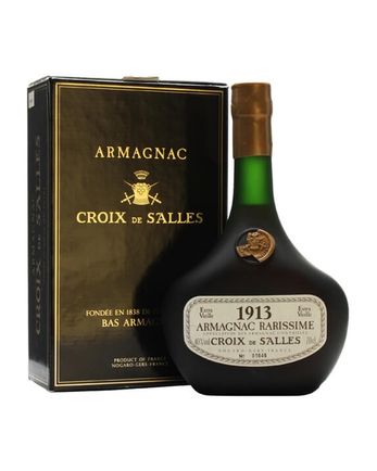 Croix de Salles 1913 Armagnac Bottled 1993