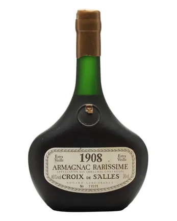 Croix de Salles 1908 Armagnac Bottled 1993