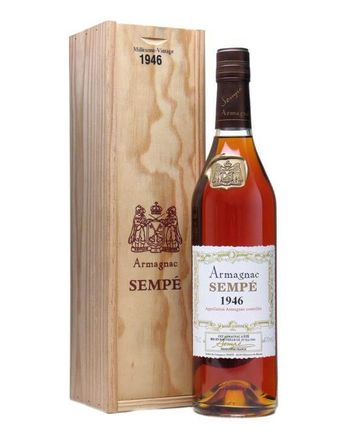 Sempe 1946 Armagnac 60 år gammal