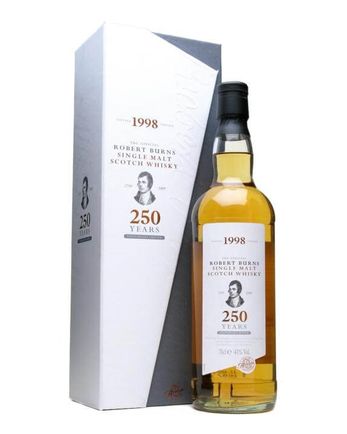 Arran 1998 10 år gammal 250th Anniversary Robert Burns