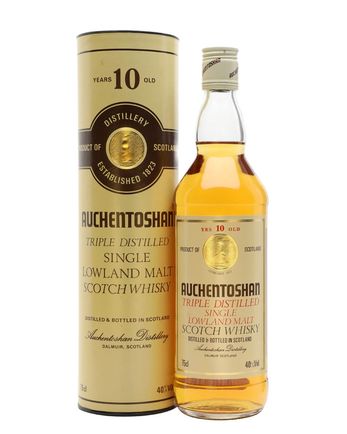 Auchentoshan 10 år gammal Bottled 1980s