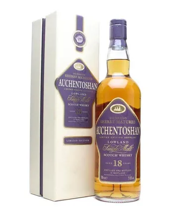 Auchentoshan 18 år gammal Oloroso Sherry