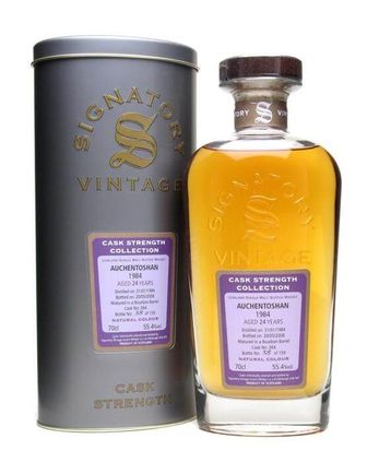 Auchentoshan 1984 24 år gammal Signatory Cask Strength Collection