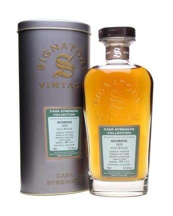 Auchroisk 1979 29 år gammal Sherry Cask Signatory Cask Strength Collection