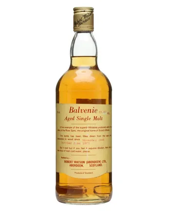 Balvenie 1969 12 år gammal Robert Watson Independent Bottler