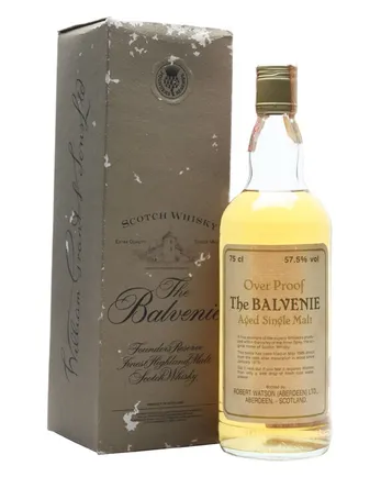 Balvenie 1975 10 år gammal Robert Watson