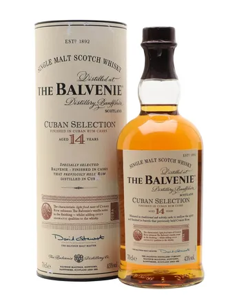 Balvenie 14 år gammal Cuban Selection