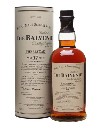 Balvenie 17 år gammal Sherry Cask First Release