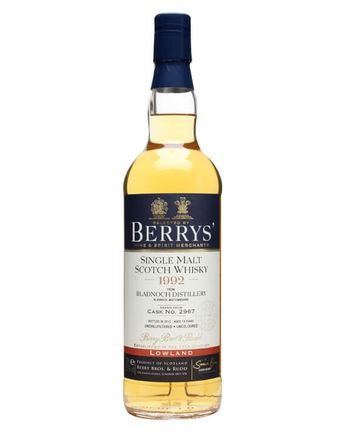 Bladnoch 1992 19 år gammal Cask #2967 Berry Bros Rudd