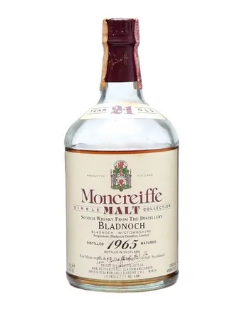 Bladnoch 1965 21 år gammal Moncrieffe