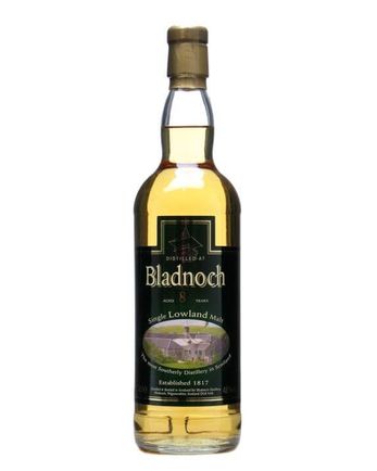 Bladnoch 8 år gammal Distillery Label