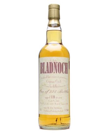 Bladnoch 18 år gammal Bottled 2007 Cask# 2643