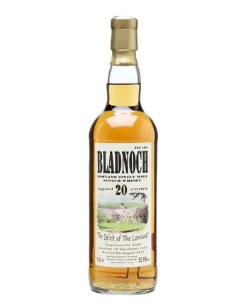 Bladnoch 1990 20 år gammal Cask #5338