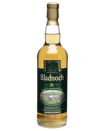 Bladnoch 20 år gammal Distillery Label