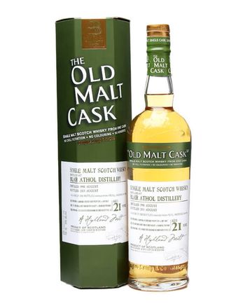 Blair Athol 1990 21 år gammal Old Malt Cask #7561 Douglas Laing